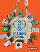 Charger l'image dans la galerie, Sélection de 12 conserves + le tote bag Passion Sardine