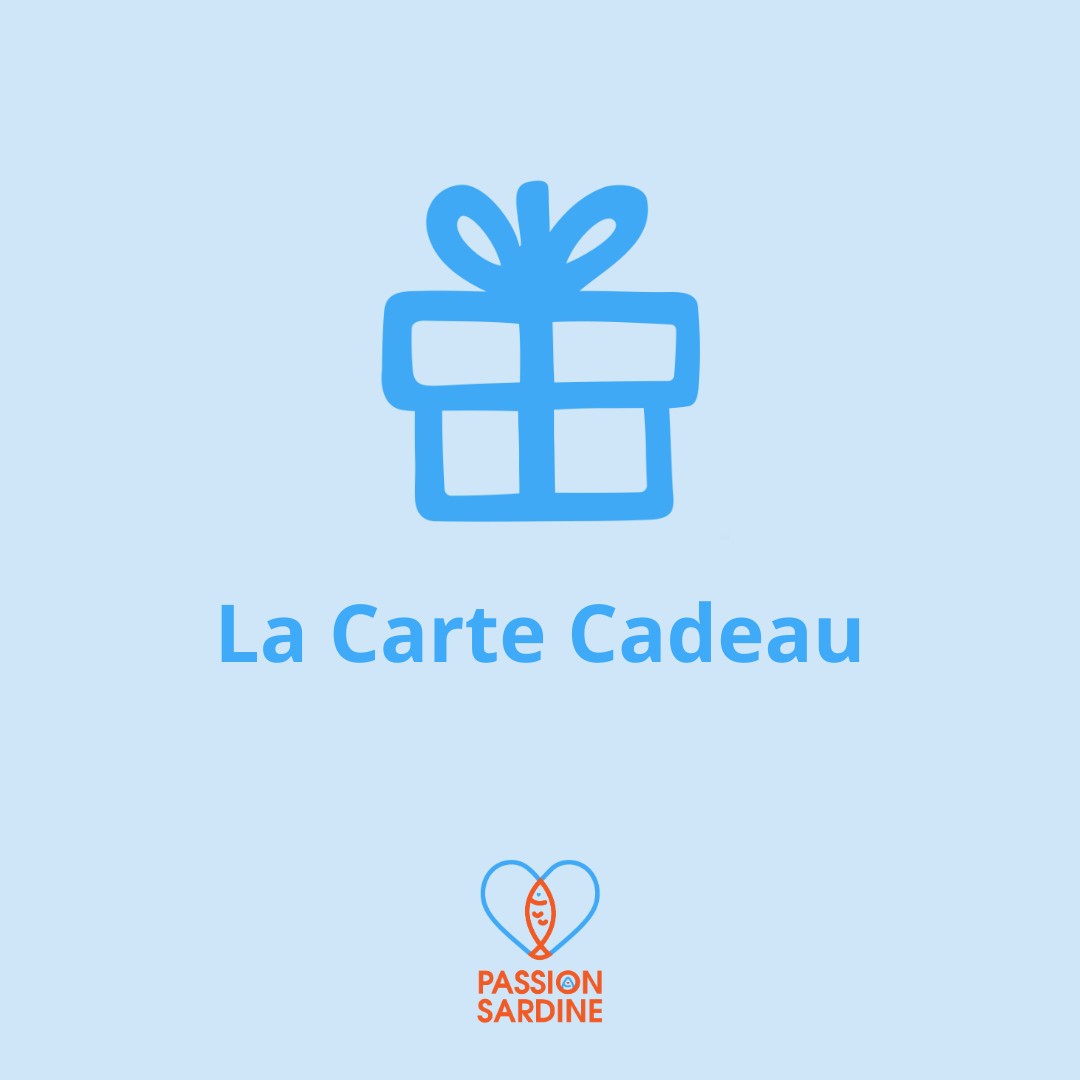 La carte cadeau Passion Sardine