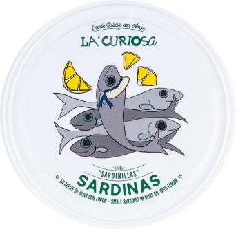 Sardinillas à l'huile d'olive et au citron