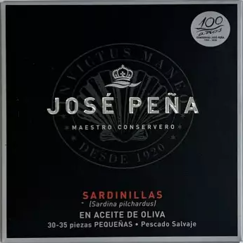 Sardinillas à l'huile d'olive (30/35 pièces)