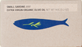 Boîte de petingas entières à l'huile d'olive vierge extra bio Maria Organic — conserves artisanales portugaises