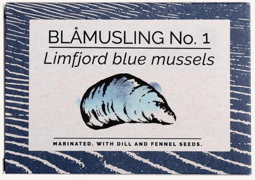 Moules bleues marinées aux graines d'aneth et de fenouil