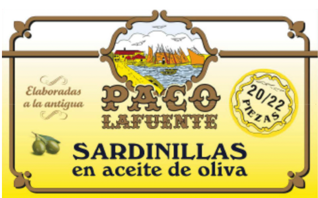 Sardinillas à l'huile d'olive (20/22 pièces)