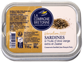 Sardines à l'huile d'olive vierge extra et Zaatar