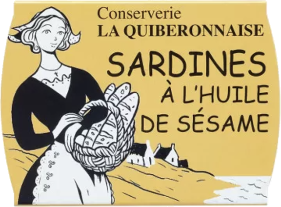 Sardines à l'huile de sésame