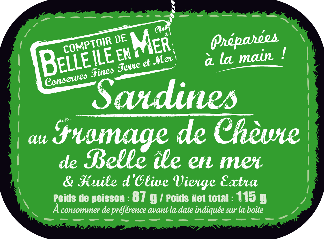 Sardines au fromage de chèvre