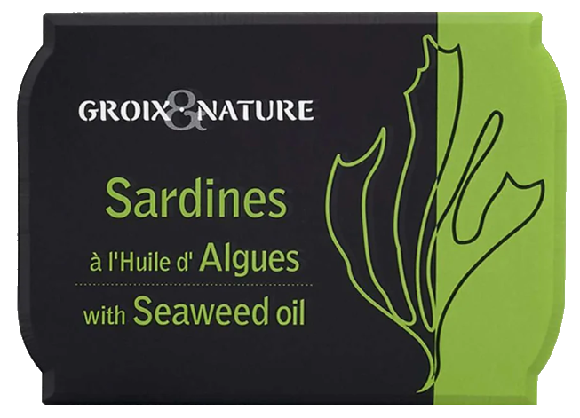 Sardines à l'huile d'algues