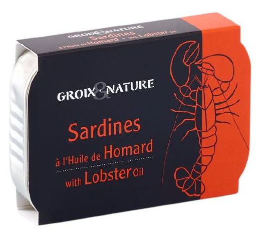 Sardines à l'huile de homard
