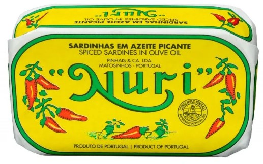 Sardines à l'huile d'olive piquante