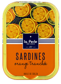 Sardines à l'huile de colza et orange tranchée