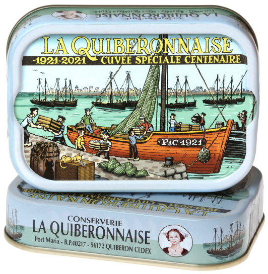 Sardines millésimées à l'huile d'olive - La Quiberonnaise